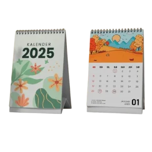 Cetak Kalender Dinding Custom Desain Perusahaan