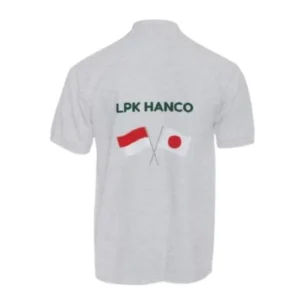 kaos custom logo dari Cendara dengan desain perusahaan