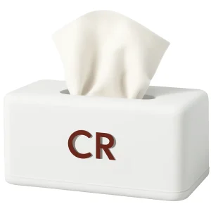 souvenir tempat tisu custom dari Cendara dengan desain logo custom