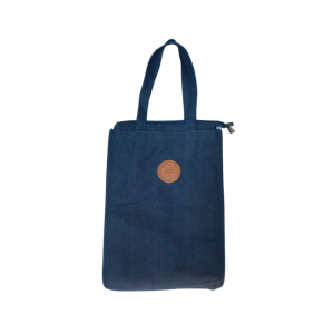 tas totebag bahan denim custom logo dan model