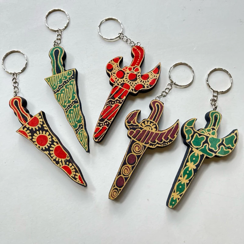 keris mini souvenir indo
