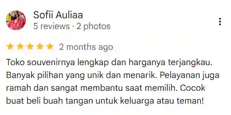 testimoni vendor tas custom bogor terbaik