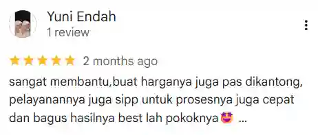 testimoni merchandise tas custom bogor terbaik