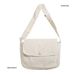 canvas sling bag
